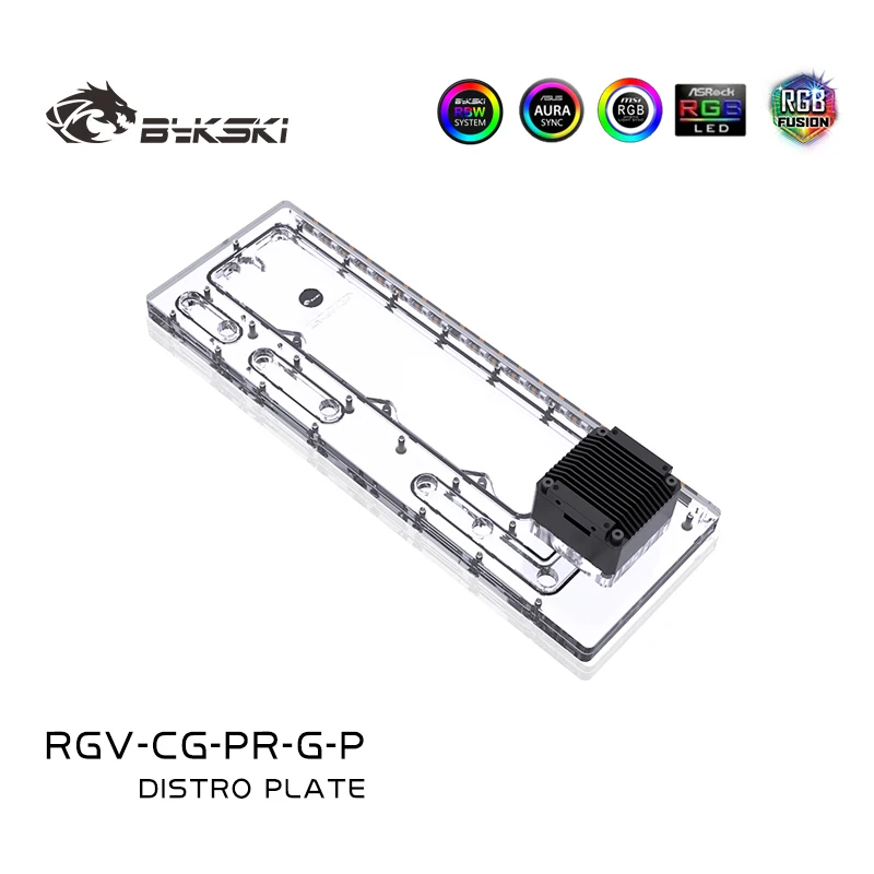 BYKSKI RGV-CG-PR-G-P Acrylic T - Distro Plate Ddc Pump Combo ulasan dan harga