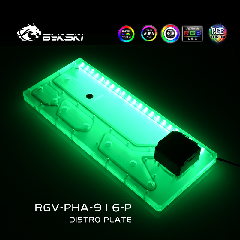 Bykski RGV-PHA-916-P Acrylic D - Distro Plate Ddc Pump Combo ulasan dan harga